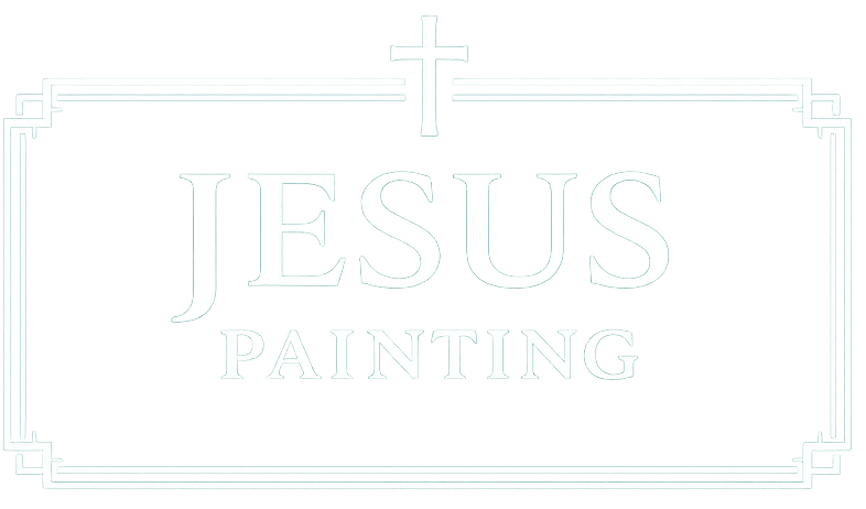 Jesus painting